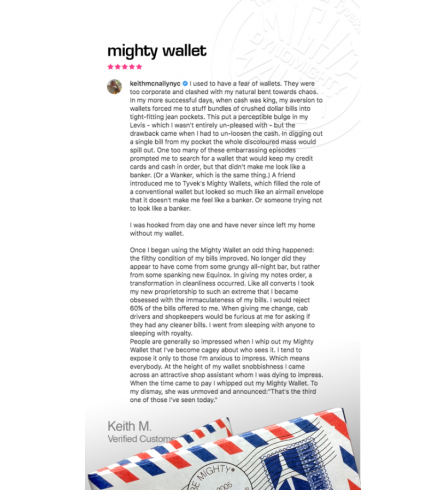 Mighty Wallet Air Mail