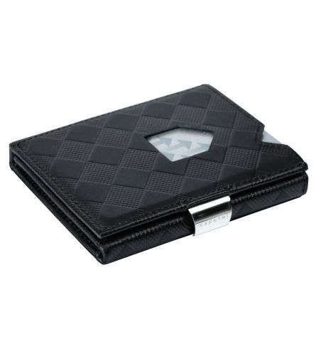 Exentri Portefeuille Noir Échecs 