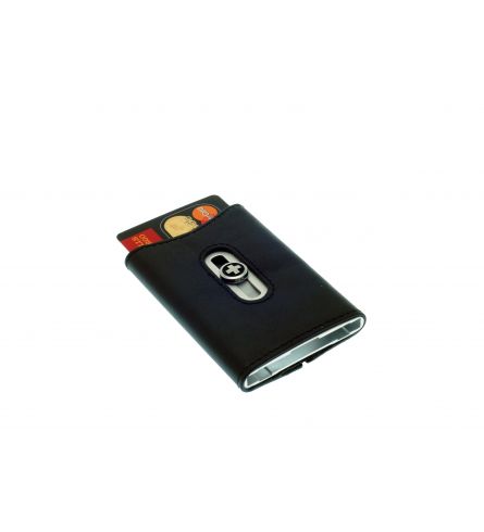 Wagner Swiss Wallet Tuxedo Noir Cuir