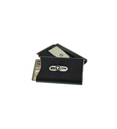 Wagner Swiss Wallet Tuxedo Noir Cuir