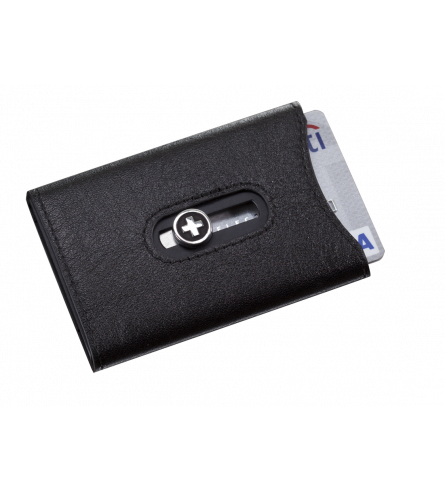 Wagner Swiss Wallet Tuxedo Noir Cuir