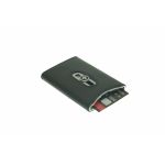 Wagner Swiss Wallet Tuxedo Noir Cuir