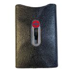 Wagner Swiss Wallet Tuxedo Argent Cuir